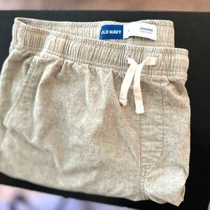 Old Navy Linen-Blend Jogger Shorts - 7' inseam